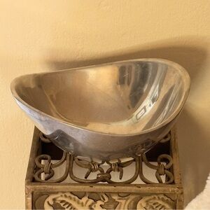 Nambe Silver Butterfly Bowl